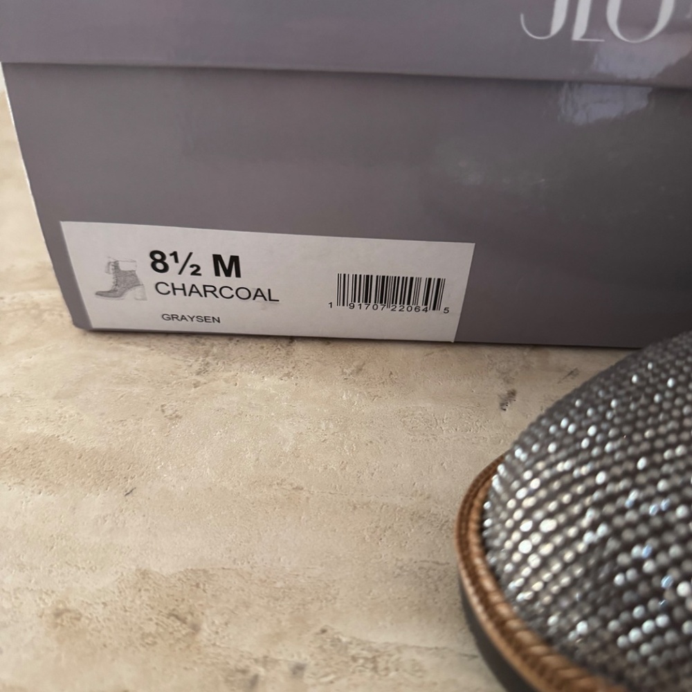 J Lo Charcoal Booties - Picture 9 of 9